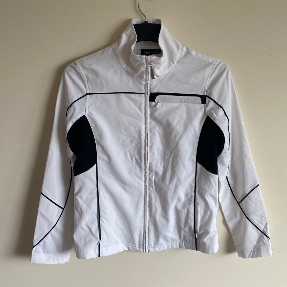 NIVO GOLF POLYESTER ZIP UP JACKET